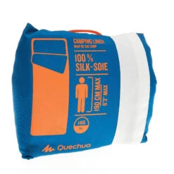 Quechua Drap De Sac De Camping Soie -Matériel De Camping drap de sac de camping soie 5