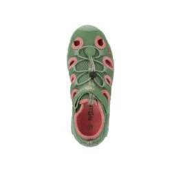 TROLLKIDS Enfants Kristiansand Sandales Vert Feuille/corail -Matériel De Camping enfants kristiansand sandales vert feuillecorail 2