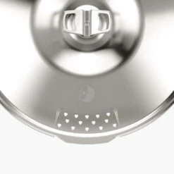 Quechua Faitout Feu De Camp Pour 6 Personnes En Camping - Acier Inoxydable - 5 Litres -Matériel De Camping faitout feu de camp pour 6 personnes en camping acier inoxydable 5 litres 3