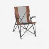 Quechua FAUTEUIL PLIANT CONFORTABLE POUR LE CAMPING -Matériel De Camping fauteuil pliant confortable pour le camping