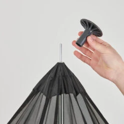 Filet Moustiquaire Tipi Bushcraft Bivouac Noir -Matériel De Camping filet moustiquaire tipi bushcraft bivouac noir 2