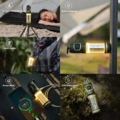 Flextail TINY REPEL- 3-IN-1 Répulsif Anti-moustique Portable Avec Lantern -Matériel De Camping flextail tiny repel 3 in 1 repulsif anti moustique portable avec lantern 3