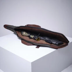 FOURREAU CHASSE CARABINE 500 BATTUE VERT 122 Cm (dimensions Intérieures) -Matériel De Camping fourreau chasse carabine 500 battue vert 122 cm dimensions interieures 3