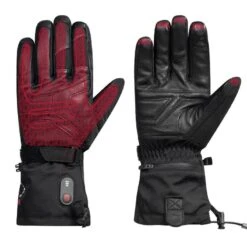 Gants De Ski Chauffants En Cuir EVO-3 Adulte -Matériel De Camping gants de ski chauffants en cuir evo 3 adulte 2
