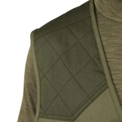 Gilet Chasse Léger Homme - 100 Vert -Matériel De Camping gilet chasse leger homme 100 vert 5
