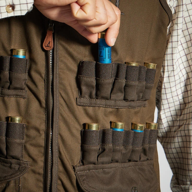 Gilet Chasse Savane Maxi Tubes Vert 8 Gilet Chasse Savane Maxi Tubes Vert – Image 6