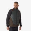 Gilet De Chasse Chaud Vert 500. -Matériel De Camping gilet de chasse chaud vert 500