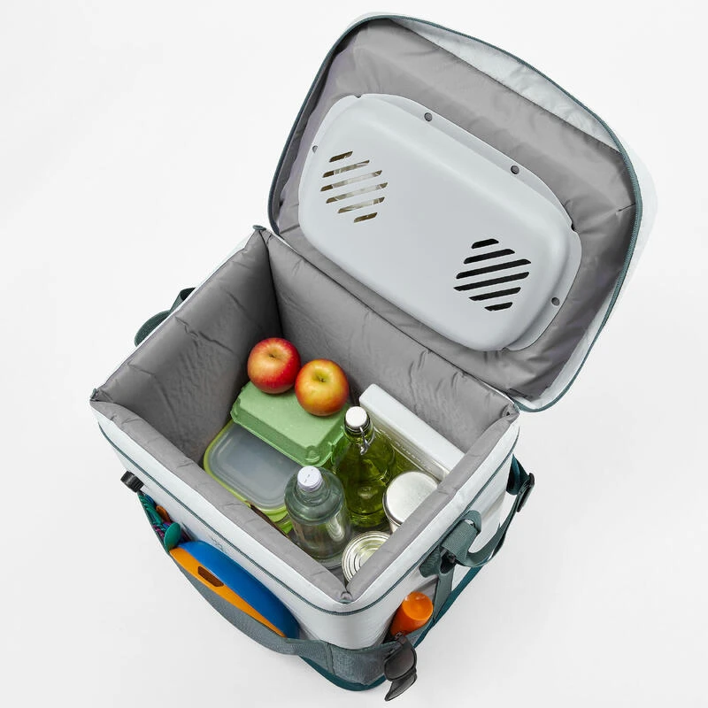 Quechua GLACIÈRE SOUPLE ÉLECTRIQUE DE CAMPING - 30 LITRES - CONSERVATION AU FRAIS 96 H 5 Quechua GLACIÈRE SOUPLE ÉLECTRIQUE DE CAMPING - 30 LITRES - CONSERVATION AU FRAIS 96 H – Image 3