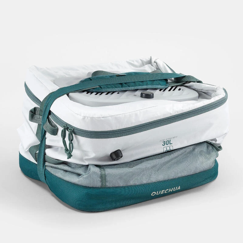 Quechua GLACIÈRE SOUPLE ÉLECTRIQUE DE CAMPING - 30 LITRES - CONSERVATION AU FRAIS 96 H 6 Quechua GLACIÈRE SOUPLE ÉLECTRIQUE DE CAMPING - 30 LITRES - CONSERVATION AU FRAIS 96 H – Image 4