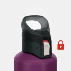 Quechua Gourde Alu 1L Avec Bouchon à Ouverture Rapide Pour La Randonnée - Violet 15 Quechua Gourde Alu 1L Avec Bouchon à Ouverture Rapide Pour La Randonnée - Violet -Matériel De Camping gourde alu 1l avec bouchon a ouverture rapide pour la randonnee violet 3