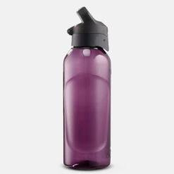 Quechua Gourde Ecozen® 0,8L Avec Bouchon Ouverture Rapide Pour La Randonnée - Violet -Matériel De Camping gourde ecozen 08l avec bouchon ouverture rapide pour la randonnee violet 2