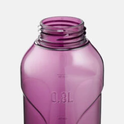 Quechua Gourde Ecozen® 0,8L Avec Bouchon Ouverture Rapide Pour La Randonnée - Violet -Matériel De Camping gourde ecozen 08l avec bouchon ouverture rapide pour la randonnee violet 3