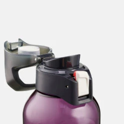 Quechua Gourde Ecozen® 0,8L Avec Bouchon Ouverture Rapide Pour La Randonnée - Violet -Matériel De Camping gourde ecozen 08l avec bouchon ouverture rapide pour la randonnee violet 7