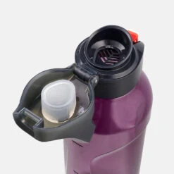 Quechua Gourde Ecozen® 0,8L Avec Bouchon Ouverture Rapide Pour La Randonnée - Violet -Matériel De Camping gourde ecozen 08l avec bouchon ouverture rapide pour la randonnee violet 8