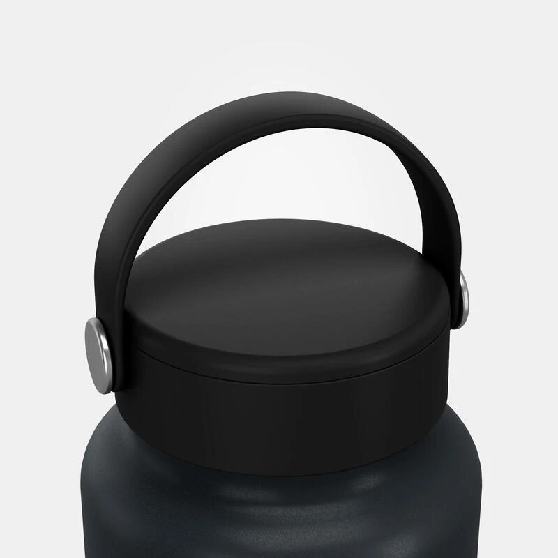 Quechua Gourde MH100 Isotherme (inox Double Paroi à Vide D'air) 0,95L Large Ouverture 6 Quechua Gourde MH100 Isotherme (inox Double Paroi à Vide D'air) 0,95L Large Ouverture – Image 4