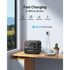 Kit Générateur Solaire BLUETTI AC70+PV120, 768Wh/1000W LiFePO4 Pour Le Camping -Matériel De Camping kit generateur solaire bluetti ac70pv120 768wh1000w lifepo4 pour le camping 3