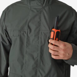 Manteau Long Chasse Imperméable 500 Vert -Matériel De Camping manteau long chasse impermeable 500 vert 5