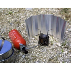 Origin Outdoors Windscreen En Aluminium (Rouleau) 18cm De Hauteur -Matériel De Camping origin outdoors windscreen en aluminium rouleau 18cm de hauteur 4