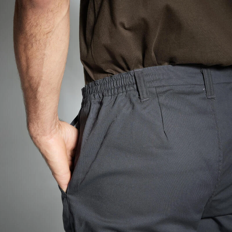 PANTALON CARGO RESISTANT STEPPE 300 GRIS 11 PANTALON CARGO RESISTANT STEPPE 300 GRIS – Image 9