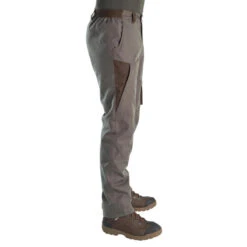 PANTALON CHASSE IMPERMÉABLE CHAUD 500 VERT -Matériel De Camping pantalon chasse impermeable chaud 500 vert 3