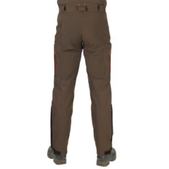 Pantalon Chasse Imperméable Renfort Marron 900 -Matériel De Camping pantalon chasse impermeable renfort marron 900 2