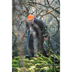 Pantalon Chasse Imperméable Renfort Marron 900 -Matériel De Camping pantalon chasse impermeable renfort marron 900 3