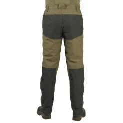 PANTALON CHASSE IMPERMÉABLE RENFORT VERT 520 -Matériel De Camping pantalon chasse impermeable renfort vert 520 2