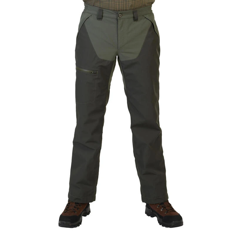 Pantalon Chasse Imperméable Renfort Vert 540 4 Pantalon Chasse Imperméable Renfort Vert 540 – Image 2