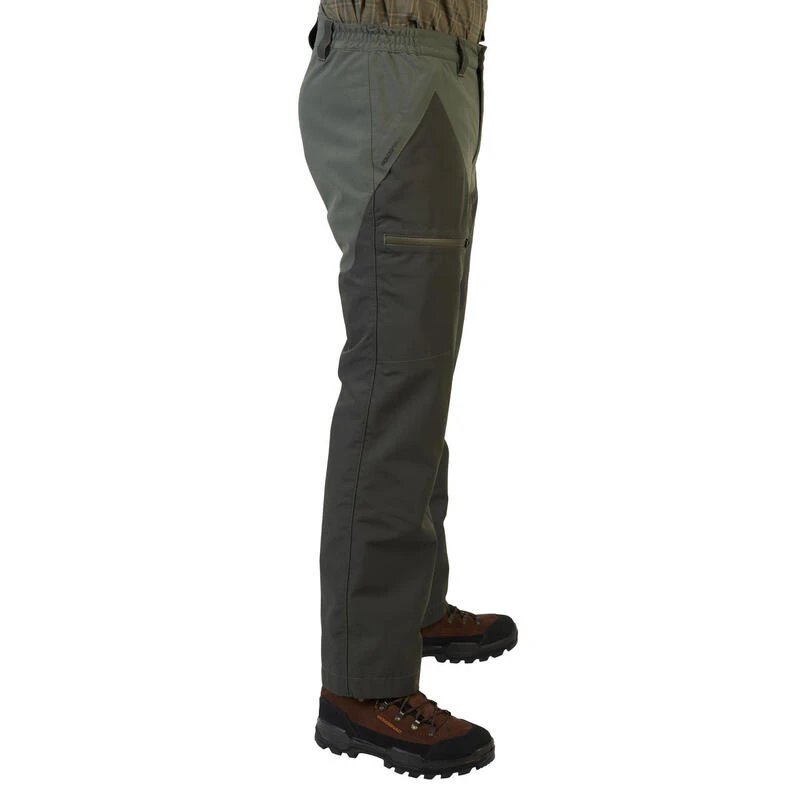 Pantalon Chasse Imperméable Renfort Vert 540 7 Pantalon Chasse Imperméable Renfort Vert 540 – Image 5