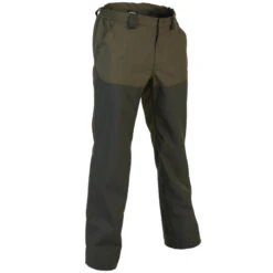 Pantalon Chasse Résistant Et Imperméable Supertrack Vert 100