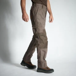 PANTALON CHAUD RESISTANT 500 MARRON -Matériel De Camping pantalon chaud resistant 500 marron 3