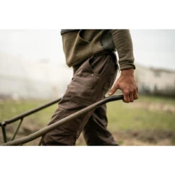 PANTALON CHAUD RESISTANT 500 MARRON -Matériel De Camping pantalon chaud resistant 500 marron 7