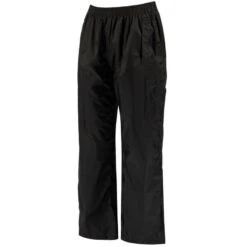 Regatta Pantalon De Pluie Enfant (Noir) -Matériel De Camping pantalon de pluie enfant noir 2