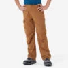 Quechua Pantalon De Randonnée Modulable Enfant MH550 Marron Foncé 7-15 Ans -Matériel De Camping pantalon de randonnee modulable enfant mh550 marron fonce 7 15 ans