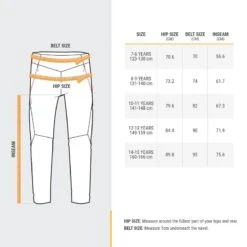 Quechua Pantalon De Randonnée Softshell Enfant MH550 Gris Foncé 7-15 Ans -Matériel De Camping pantalon de randonnee softshell enfant mh550 gris fonce 7 15 ans 5