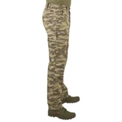 Pantalon Léger Chasse Homme - 100 Camouflage Island Vert 16 Pantalon Léger Chasse Homme - 100 Camouflage Island Vert -Matériel De Camping pantalon leger chasse homme 100 camouflage island vert 5