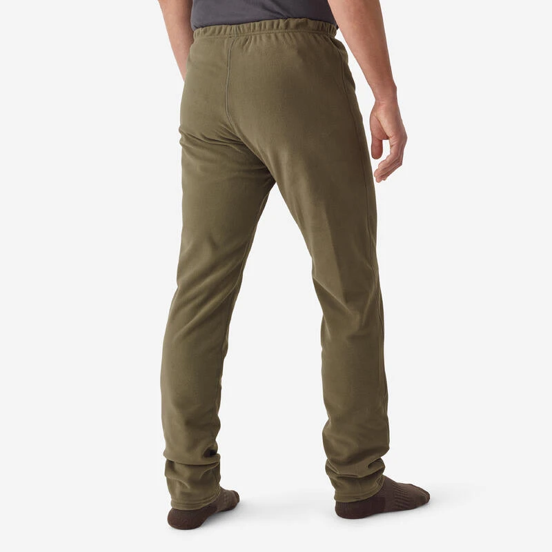 PANTALON SOUS VÊTEMENT POLAIRE 100 VERT 5 PANTALON SOUS VÊTEMENT POLAIRE 100 VERT – Image 3