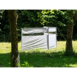 Paravent De Camping Bora - Brise-Vue - 6,0 X 1,4 M - Résistant Au Vent - Gris -Matériel De Camping paravent de camping bora brise vue 60 x 14 m resistant au vent gris 3