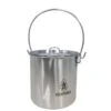 Pathfinder Pot En Acier Inoxydable Avec Couvercle (1,9 L) 2 Pathfinder Pot En Acier Inoxydable Avec Couvercle (1,9 L) -Matériel De Camping pathfinder pot en acier inoxydable avec couvercle 19 l