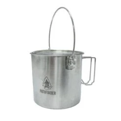 Pathfinder Pot En Acier Inoxydable Avec Couvercle (1,9 L) -Matériel De Camping pathfinder pot en acier inoxydable avec couvercle 19 l 2