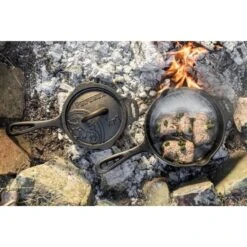 Petromax KR1 Poêle En Fonte Avec Couvercle (1 Litre) -Matériel De Camping petromax kr1 poele en fonte avec couvercle 1 litre 2