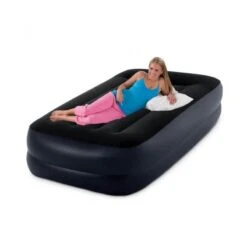 Intex Pillow Rest Raised Twin - Lit Gonflable - 191x99x42cm - Compris Les Accessoires -Matériel De Camping pillow rest raised twin lit gonflable 191x99x42cm compris les accessoires 2