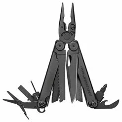 Pince Multifonctions Randonnée Camping 18 Outils En 1 Wave+ Noir LEATHERMAN -Matériel De Camping pince multifonctions randonnee camping 18 outils en 1 wave noir leatherman 2