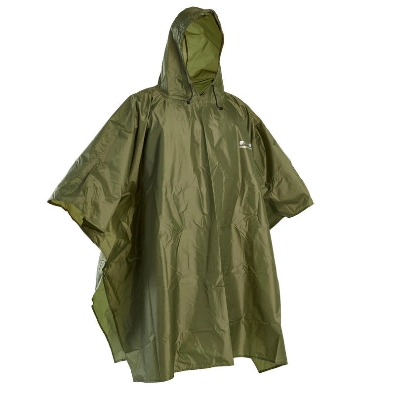 PONCHO CHASSE GLENARM VERT 100 3 PONCHO CHASSE GLENARM VERT 100