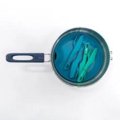 Quechua Popote Camp Du Randonneur MH100 Inox 4 Personnes (2,6L) -Matériel De Camping popote camp du randonneur mh100 inox 4 personnes 26l 4