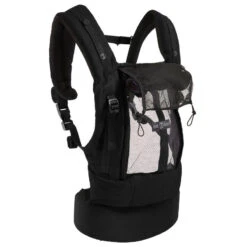 Porte-bébé PhysioCarrier 0m+ Noir Poche Anthracite -Matériel De Camping porte bebe physiocarrier 0m noir poche anthracite 2