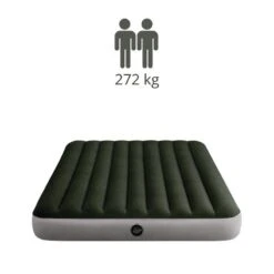 Intex Prestige Downy Jr. Twin Airbed - Lit Gonflable - 191x152x25cm - Avec Accessoires -Matériel De Camping prestige downy jr twin airbed lit gonflable 191x152x25cm avec accessoires 2