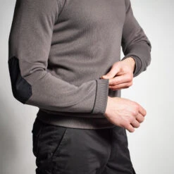 PULL 500 GRIS -Matériel De Camping pull 500 gris 3