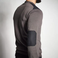 PULL 500 GRIS -Matériel De Camping pull 500 gris 4