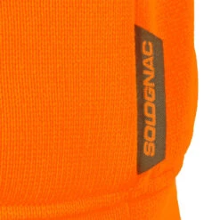 Pull Chasse Renfort Orange Fluo 500 -Matériel De Camping pull chasse renfort orange fluo 500 5